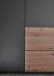 Kleiderschrank >Filberto< in Graphit - 182x210x59cm (BxHxT)