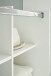 Kleiderschrank >Jill< in Weiß - 100x145x50cm (BxHxT)
