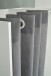 Kleiderschrank >Jill< in Weiß - 100x180x50cm (BxHxT)