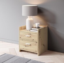 Nachtkommode >Canaan< in  - 38x51x35cm (BxHxT)