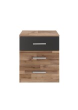 Nachtkommode >Isobel< in Montana Oak - 46x56x41cm...