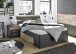 Bett >Isobel< in Graphit - 145x97x205cm (BxHxT)