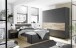 Bett >Isobel< in Graphit - 145x97x205cm (BxHxT)