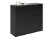 Kommode >Domenico< in Schwarz Perl - 90x80x32cm (BxHxT)