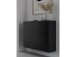 Kommode >Domenico< in Schwarz Perl - 90x80x32cm (BxHxT)