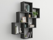 Wandregal >Annaliese< in Matera - 81,5x94,5x16cm...