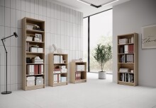 Regal >Lissy< in Sonoma-Eiche - 60x172x28cm (BxHxT)