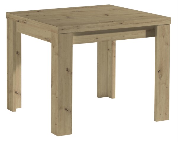 Esstisch >Monterrey< ausziehbar bis 136cm in Asteiche - 80(136)x78x60cm (BxHxT)