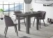 Esstisch >Monterrey< ausziehbar bis 136cm in Graphit - 80/136x78x60cm (BxHxT)