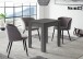 Esstisch >Monterrey< ausziehbar bis 136cm, in Graphit - 80/136x78x80cm (BxHxT)