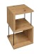 Standregal >Drum< in Asteiche - 33x65x33cm (BxHxT)
