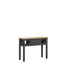 Schminktisch >Bozeman< in Graphit - 114x86x41cm (BxHxT)