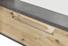 Waschtisch-Set >Nebraska< in Matera Beton - 110x39x53cm (BxHxT)