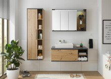 Badezimmer-Set >Nebraska< (3-teilig) in Matera...