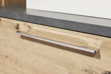 Badezimmer-Set >Nebraska< (3-teilig) in Matera Beton - 180x190x53cm (BxHxT)