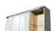 Badezimmer-Set >Nebraska< (3-teilig) in Matera Beton - 180x190x53cm (BxHxT)
