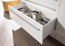 Küchen-Set >Jamesy< in Weiß matt - 260x200x60cm (BxHxT)