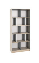 Regal >Canton< in San Remo Eiche - 90x197x38cm (BxHxT)