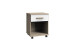 Rollcontainer >Canton< in San Remo Eiche - 46x58x40cm (BxHxT)