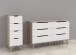 Kommode >Vancouver< in Plankeneiche - 45x108,7x42cm (BxHxT)