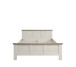 Bett >Indianapolis< in Schneeeiche - 193x95,2x210,4cm (BxHxT)