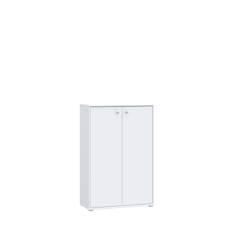 Kommode >Tembi< in Weiß - 73,7x111,1x34,8cm (BxHxT)