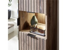 Garderobenschrank >Lydias< in Flagstaff Oak Umbria - 82x204x38cm (BxHxT)