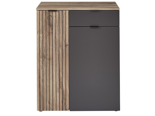 Schuhschrank >Lydias< in Flagstaff Oak Umbria - 82x103x38cm (BxHxT)