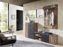 Sitzbank >Lydias< in Flagstaff Oak Umbria - 134x51x38cm (BxHxT)