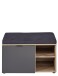 Garderoben-Set >Lydias< (5-teilig) in Flagstaff Oak Umbria - 266x204x38 (BxHxT)