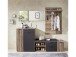 Garderoben-Set >Lydias< (4-teilig) in Flagstaff Oak Umbria - 216x204x38 (BxHxT)