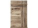 Garderoben-Set >Lydias< in Flagstaff Oak Umbria - 134x204x38cm (BxHxT)