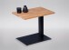 Beistelltisch >Beulah< in Wildeiche aus Massivholz, Metall - 55x50x40cm (BxHxT)