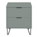 Kommode >Boulder< in Pine Green matt Lack DB - 51x62x45cm (BxHxT)