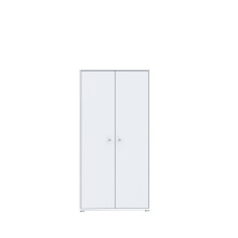 Aktenschrank >Tembi< in Weiß - 73.7x149.5x34.8cm (BxHxT)