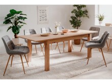 Esstisch >Batley< in Artisan Eiche - 160x75x90cm...