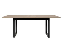 Esstisch >Arvada< in Sonoma-Eiche aus MDF - 160x75x90cm (BxHxT)
