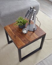 Beistelltisch in Braun - 45x45x40 (LxBxH)