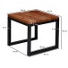 Beistelltisch in Braun - 45x45x40 (LxBxH)
