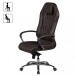 Bürostuhl in Braun aus Echtes Leder - 70x67x136cm (LxBxH)