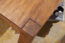 Couchtisch in Braun aus Sheesham Massivholz - 60x110x40cm (LxBxH)