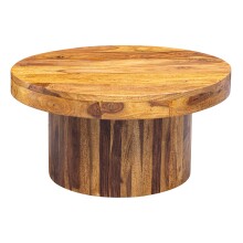 Couchtisch in Braun - 60x60x30 (LxBxH)