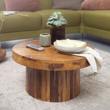 Couchtisch in Braun - 60x60x30 (LxBxH)