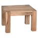 Couchtisch in Braun aus Akazie Massivholz - 60x60x40cm (LxBxH)