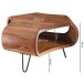 Couchtisch in Braun - 55x55x38 (LxBxH)