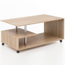 Couchtisch in Grau - 60x105x48cm (LxBxH)