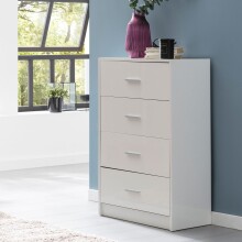 Sideboard in Weiß - 60x30x90cm (LxBxH)