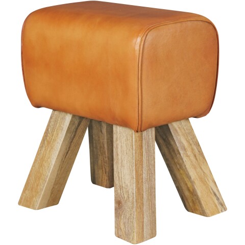Sitzhocker in Braun - 40x30x47 (LxBxH)