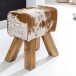 Sitzhocker in Bunt - 40x30x47 (LxBxH)