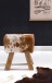 Sitzhocker in Bunt - 40x30x47 (LxBxH)